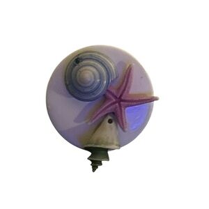 Vintage Seashell and‎ Starfish Brooch